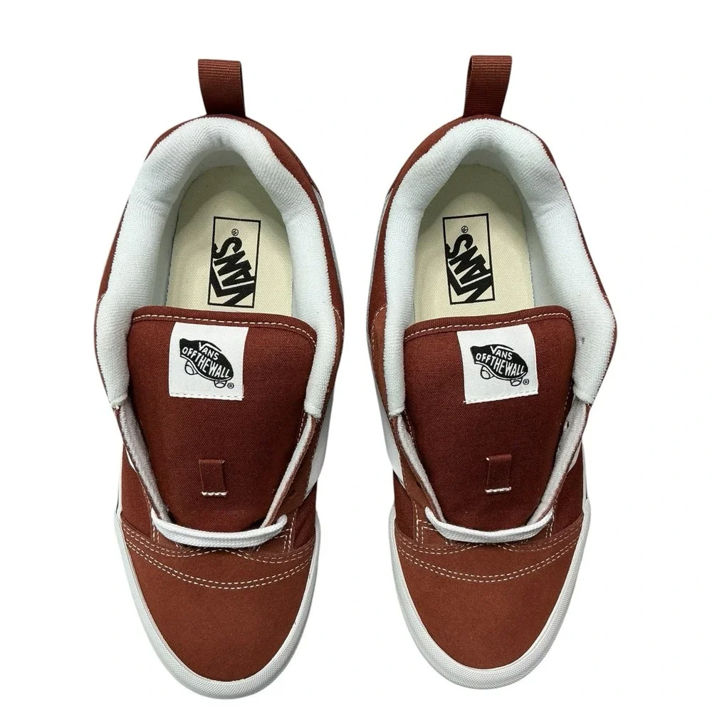 Vans Kun Skool Color Theory Rust Bronze Sneakers VN000D22FSB Men's Size 10.5